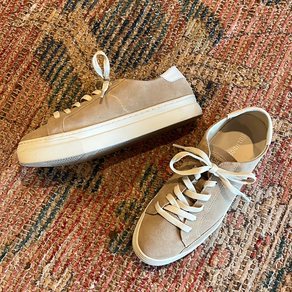Soludos Lace Up Sneakers NWOT - never worn!